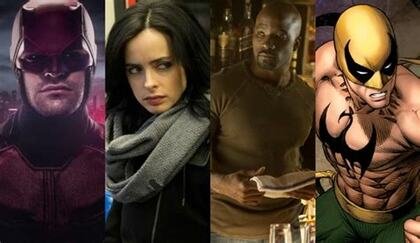 Para os fãs da Marvel várias séries na Netflix